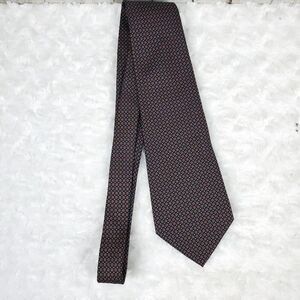 Polo Ralph Lauren Silk Dot Print Tie Navy Blue Red Yellow
